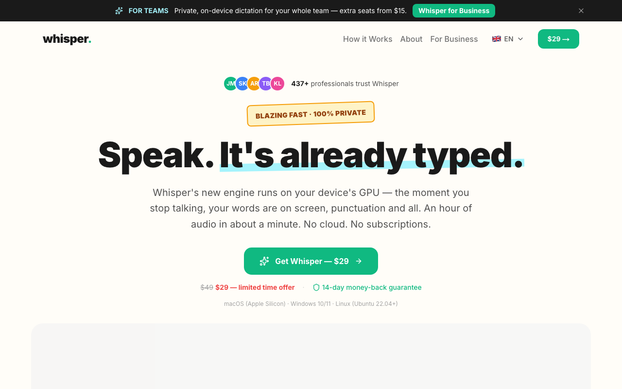 Home page